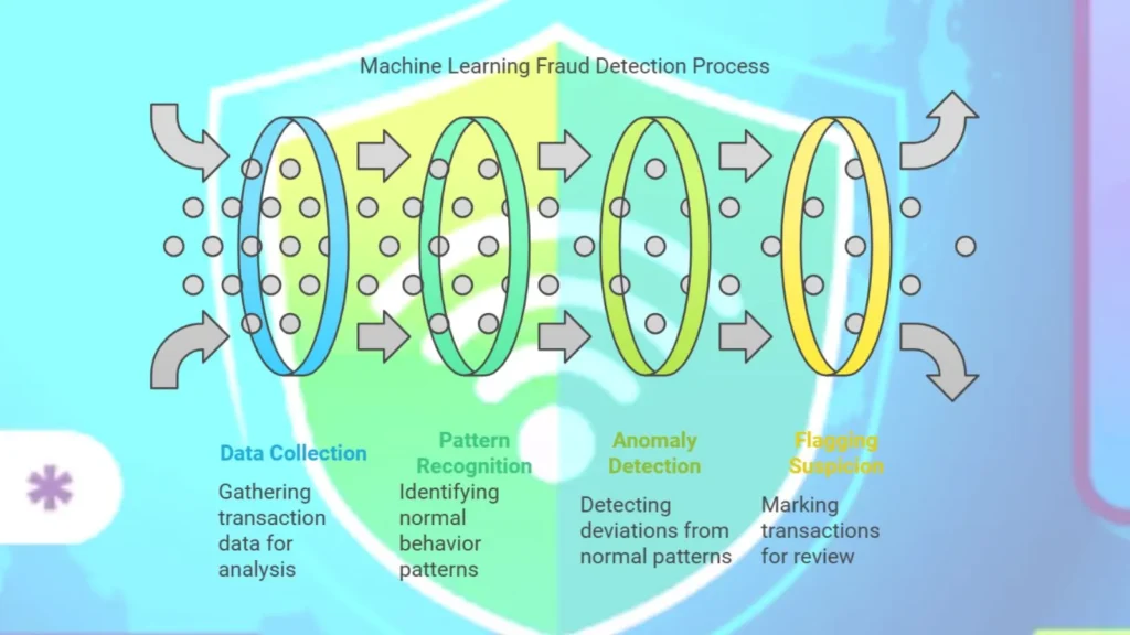 Machine learning fraud detection process