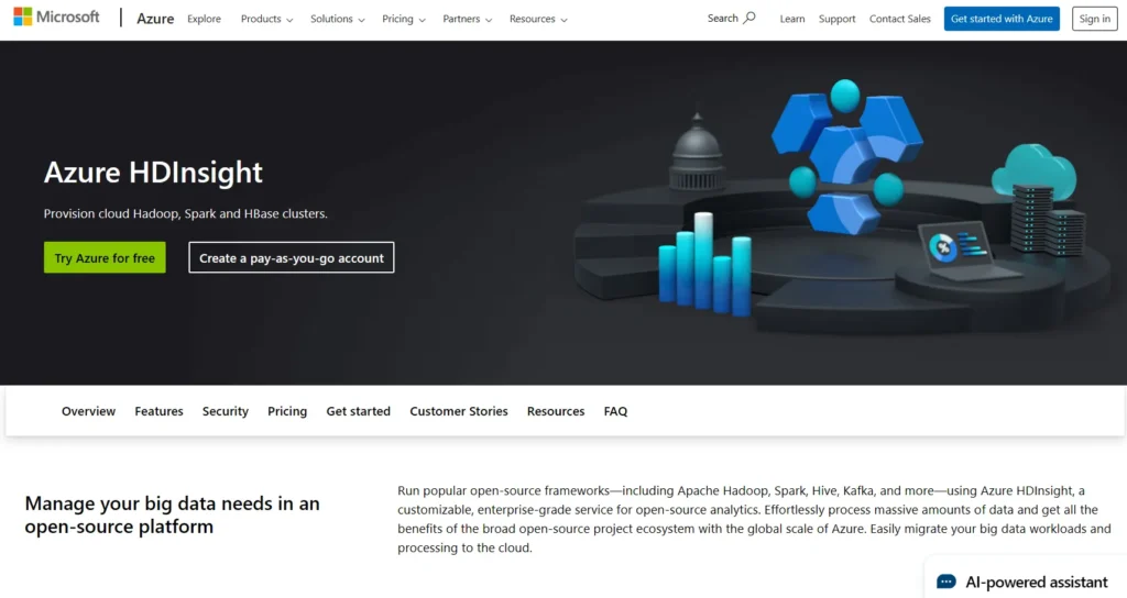 Microsoft Azure HD insight