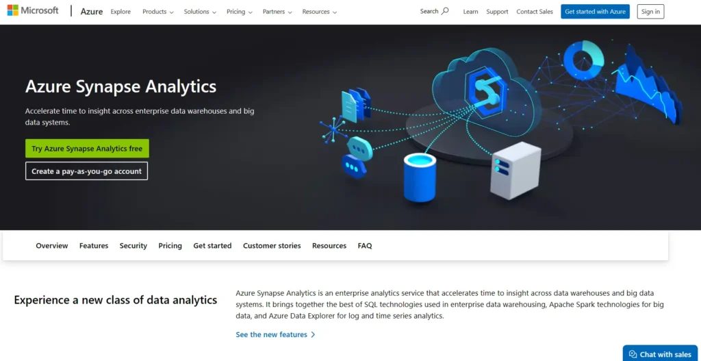 Microsoft Azure Synapse Analysis