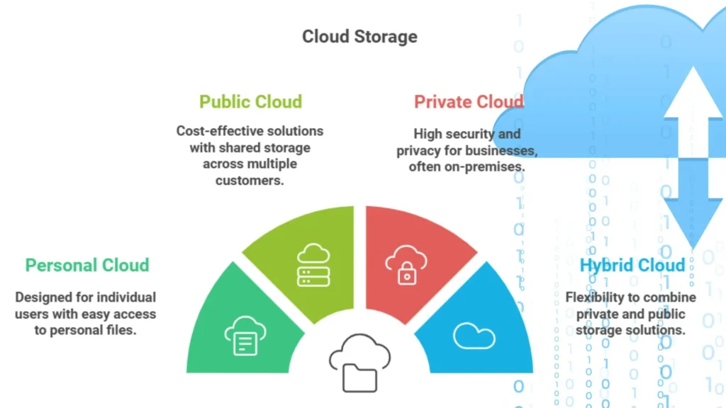 Cloud storage types