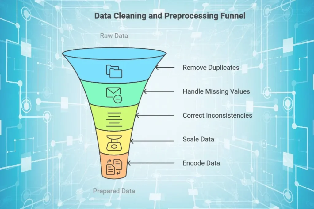 Data cleansing and processing
