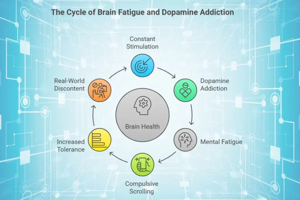 brain fatigue and addiction
